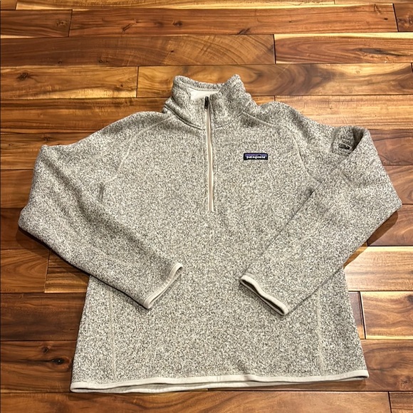 Patagonia Gray Quarter-Zip Fleece Pullover - Picture 3 of 8